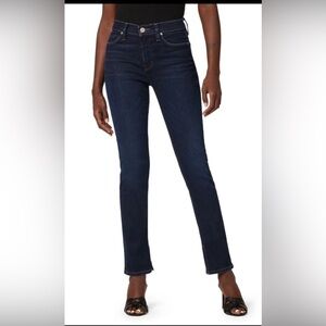 Hudson Jeans Women's Straight Leg Jeans - Dark Blue